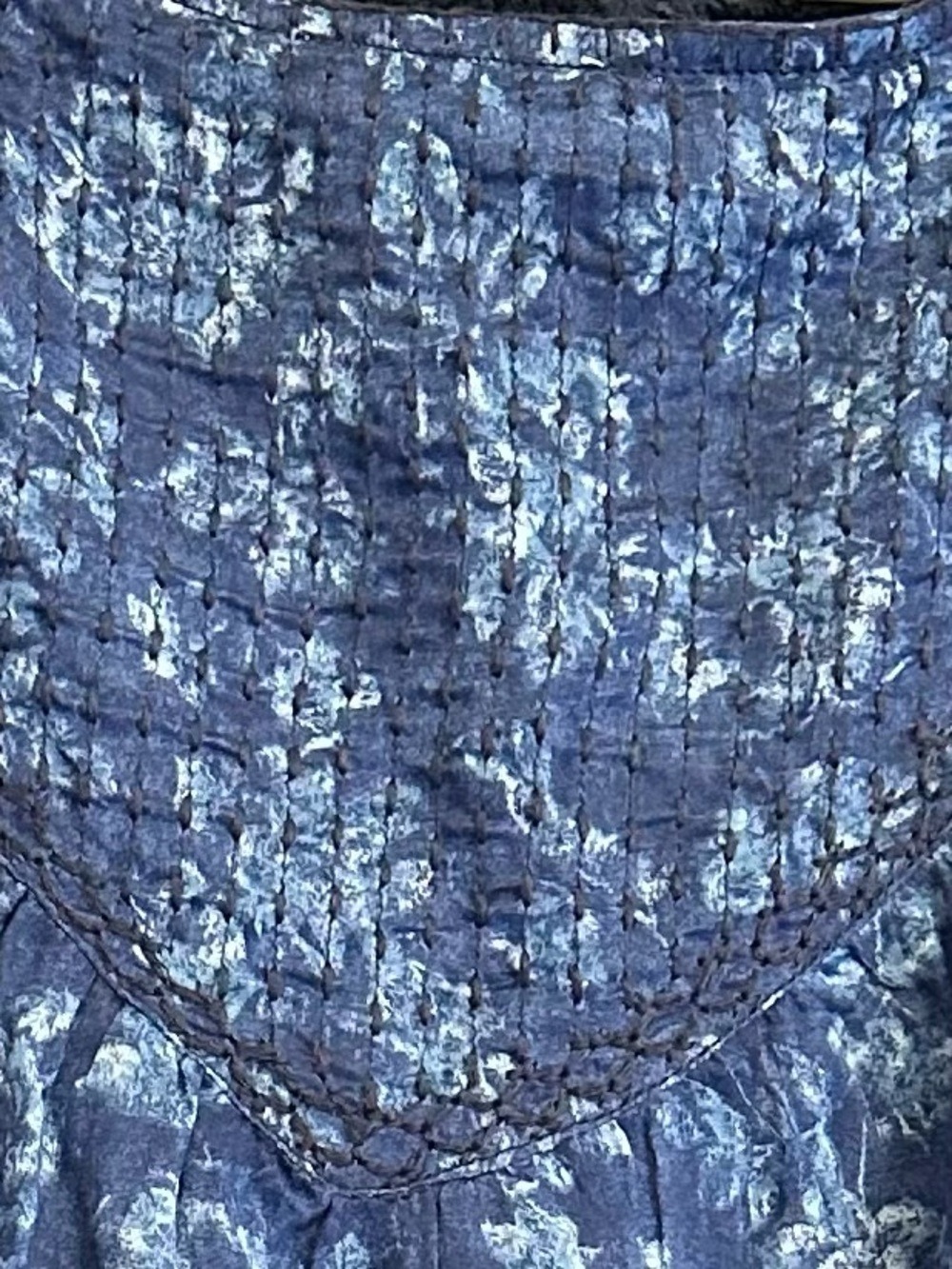 BeachLunchLounge Floral Button Down Long Sleeve 100% Cotton Top - Oversized - Picture 6 of 10